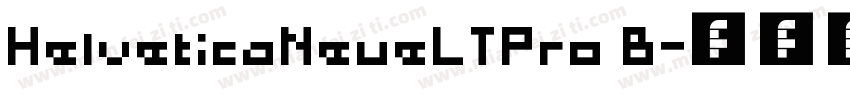 HelveticaNeueLTPro B字体转换
